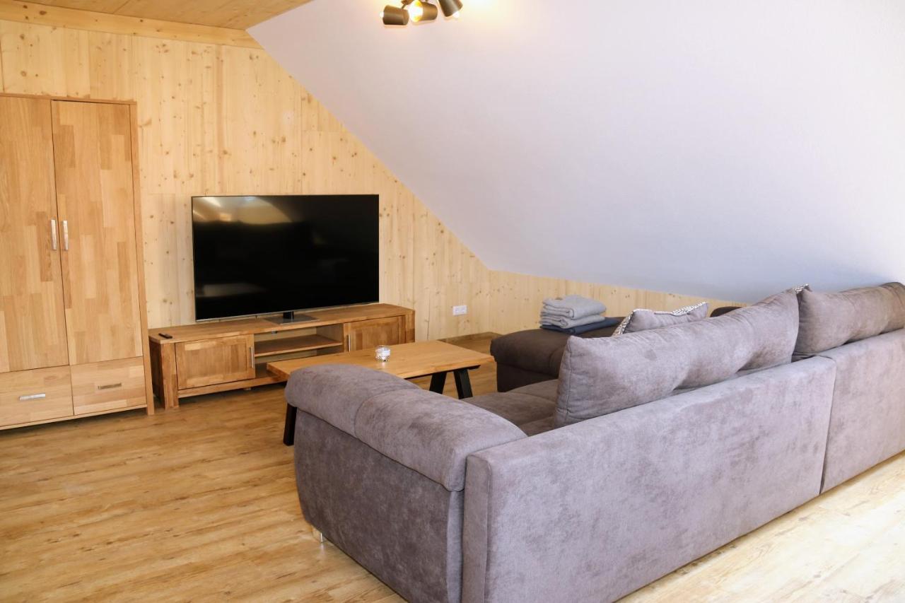Baumkrone Im Happy Allgaeu - 2-Stoeckige Wohnung Mit Wohnnetz Leutkirch im Allgäu 外观 照片